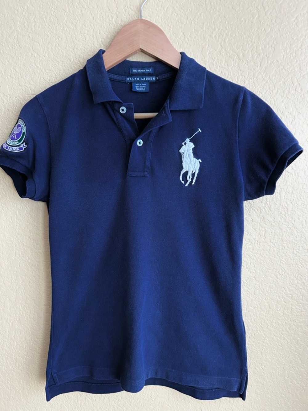 Ralph Lauren Navy The Skinny Polo
